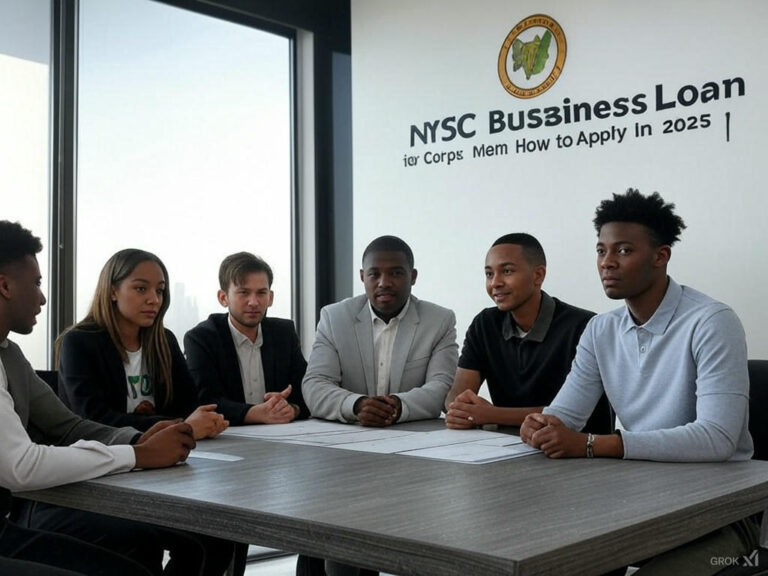 NYSC Business Loan for Corp Members | How to Apply in 2025